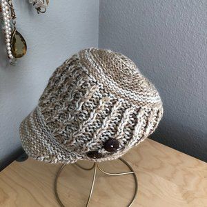 Eddie Bauer Cable Knit Beanie Cap - Heathered Tan Boho